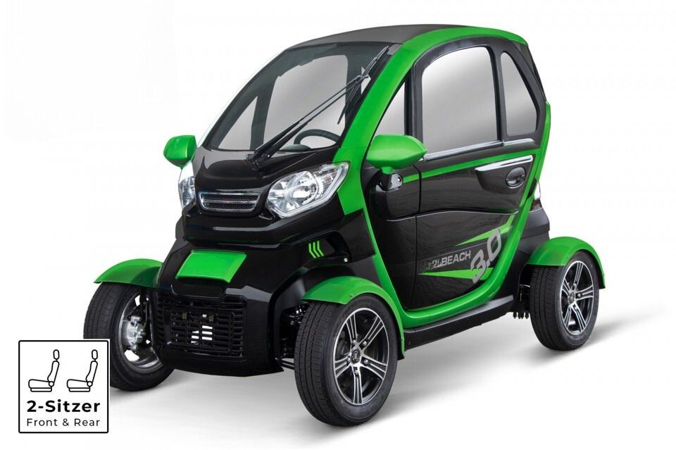 Geco Beach V9 elektrische brommobiel | 45 km/u