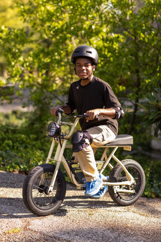 Elektrische loopfiets 250W 24V MINI Fatbike HC Sport 2 16inch