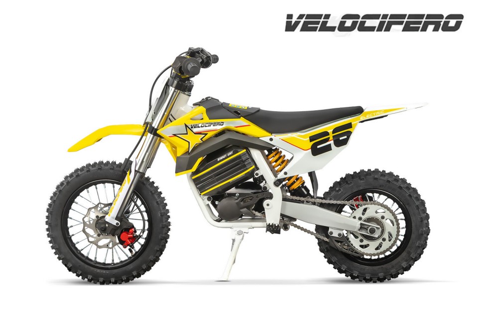 Eco Dirtbike Velocifero Enduro 12/10 1000W 60V Lithium