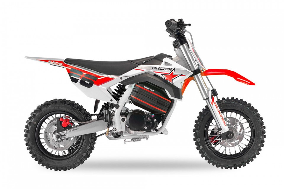 Eco Dirtbike Velocifero Enduro 12/10 1000W 60V Lithium