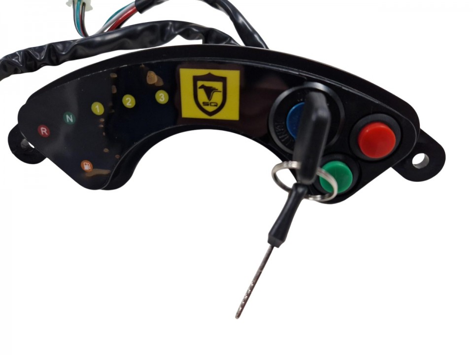 (7A2e) Display met contactslot Tractor 125cc