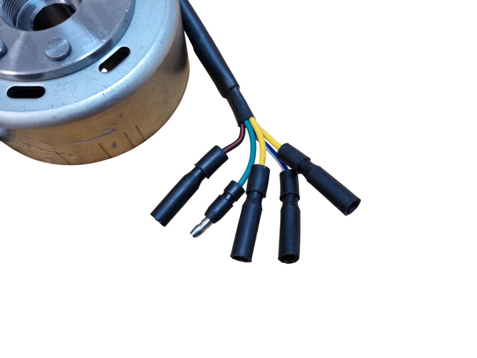 (3A3d) Ontsteking 6 spoelen incl. vliegwiel