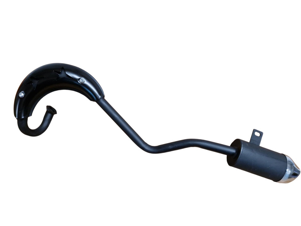 (24z2e) Uitlaat enkele demper 2-takt