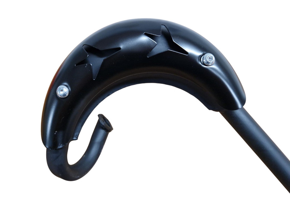 (24z2e) Uitlaat enkele demper 2-takt