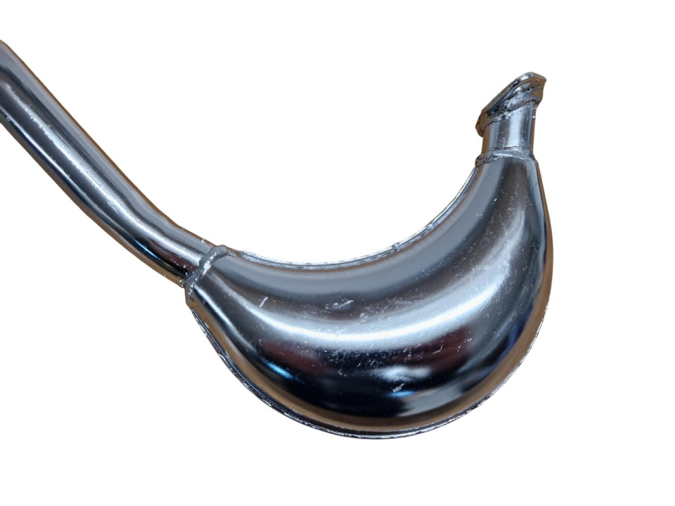 (25D4a) Uitlaat dubbele demper 2-takt