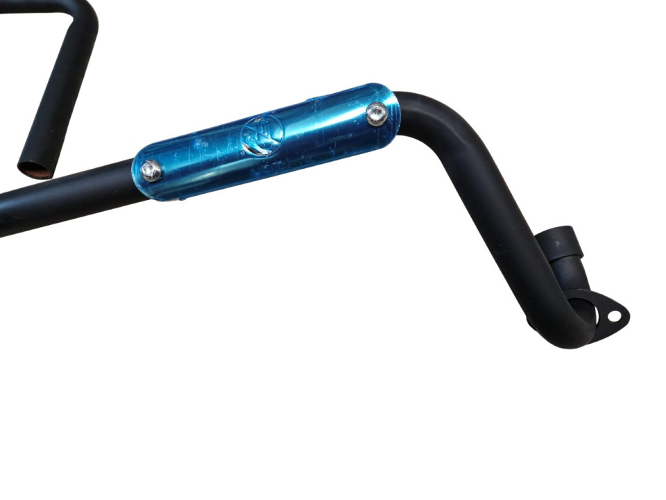 (25A4b) uitlaat dubbele demper ATV