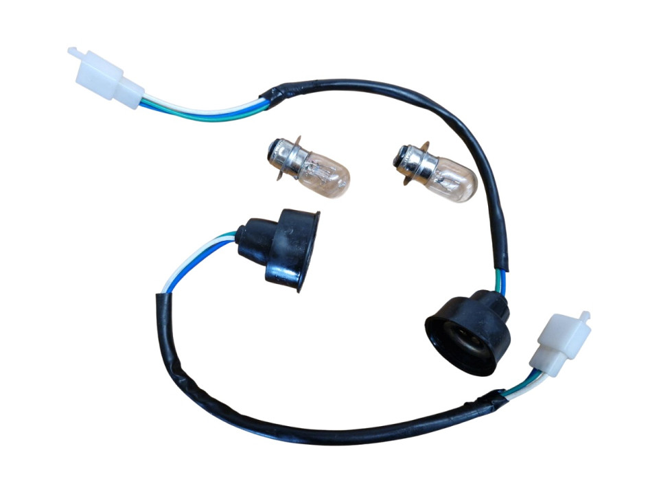 (8C3d) fitting met lamp (2 stuks) 12Volt