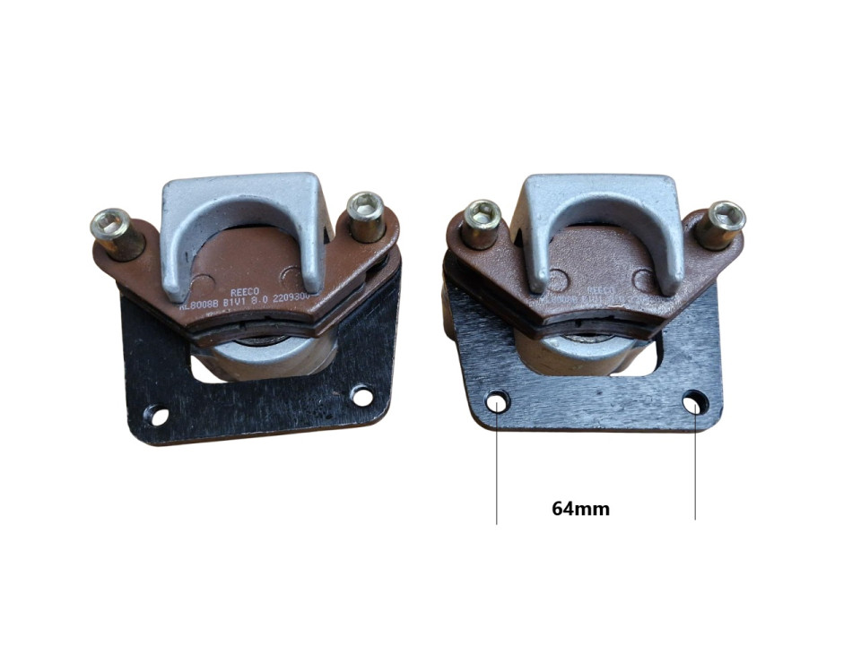 (6E3e) Remklauw links en rechts 