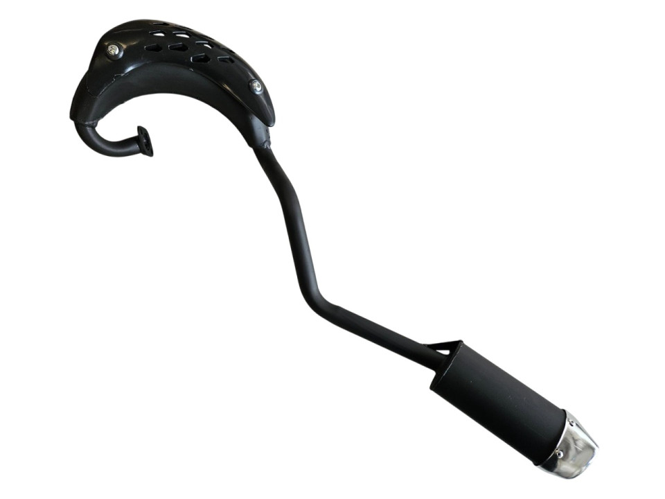 (25A2d) Uitlaat enkele demper 2-takt