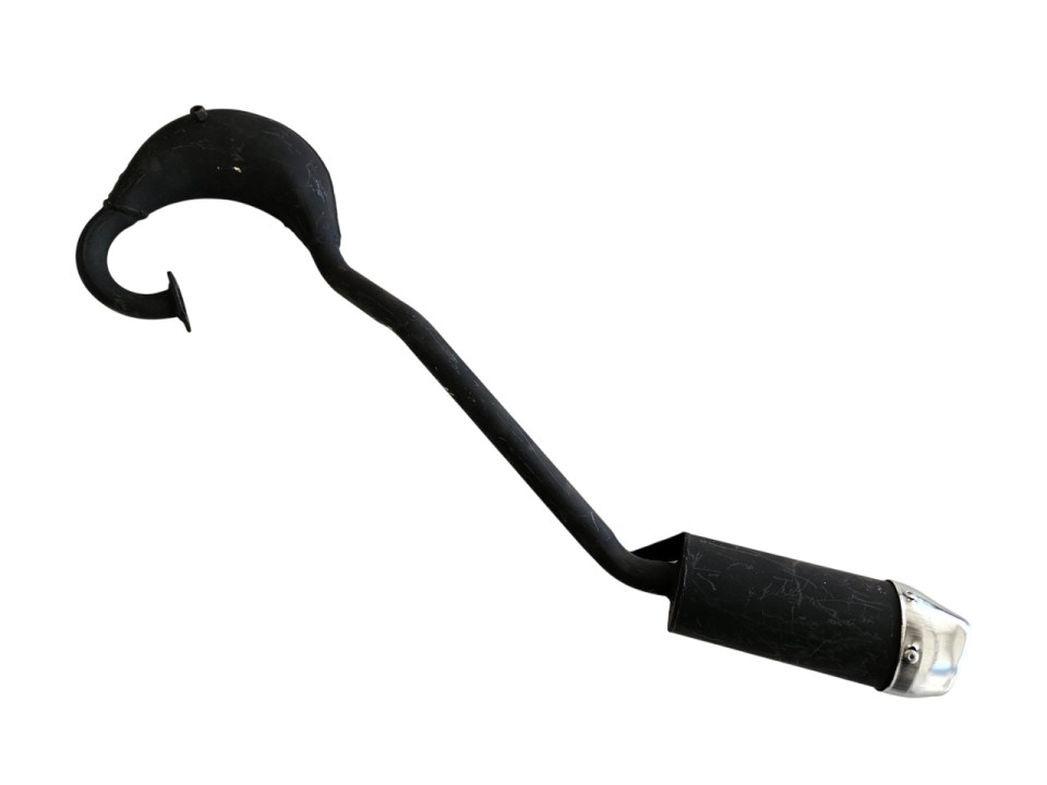 (25A2c) Uitlaat Enkele demper (Repti) 2-takt