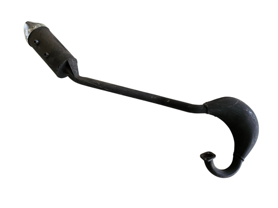 (25A2c) Uitlaat Enkele demper (Repti) 2-takt