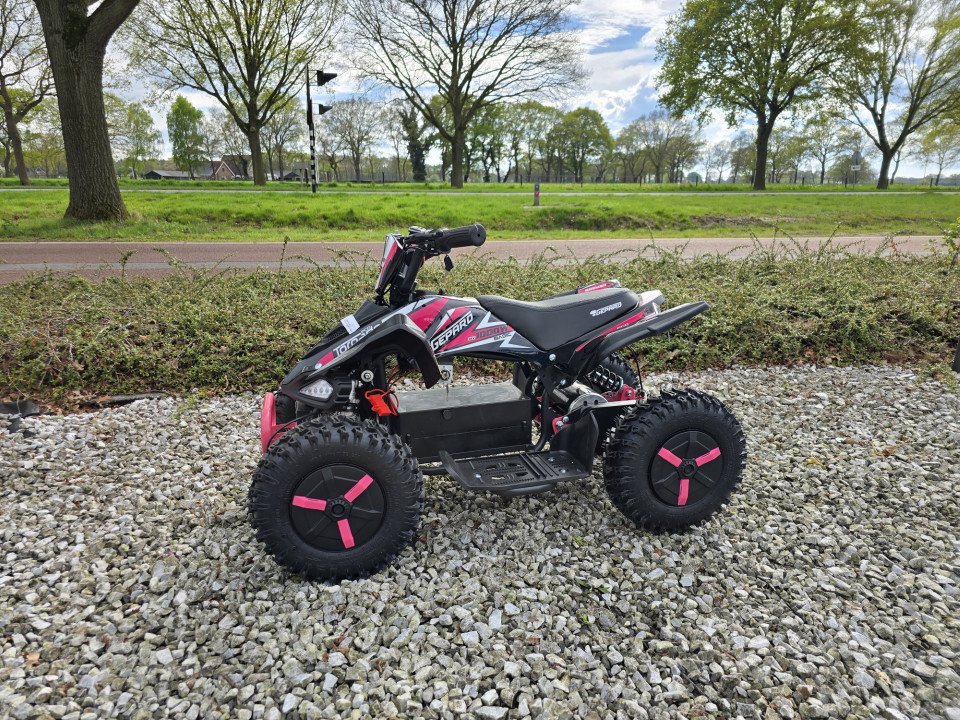 Eco Kinderquad 1000W Gepard Tornado offroad profile Pink
