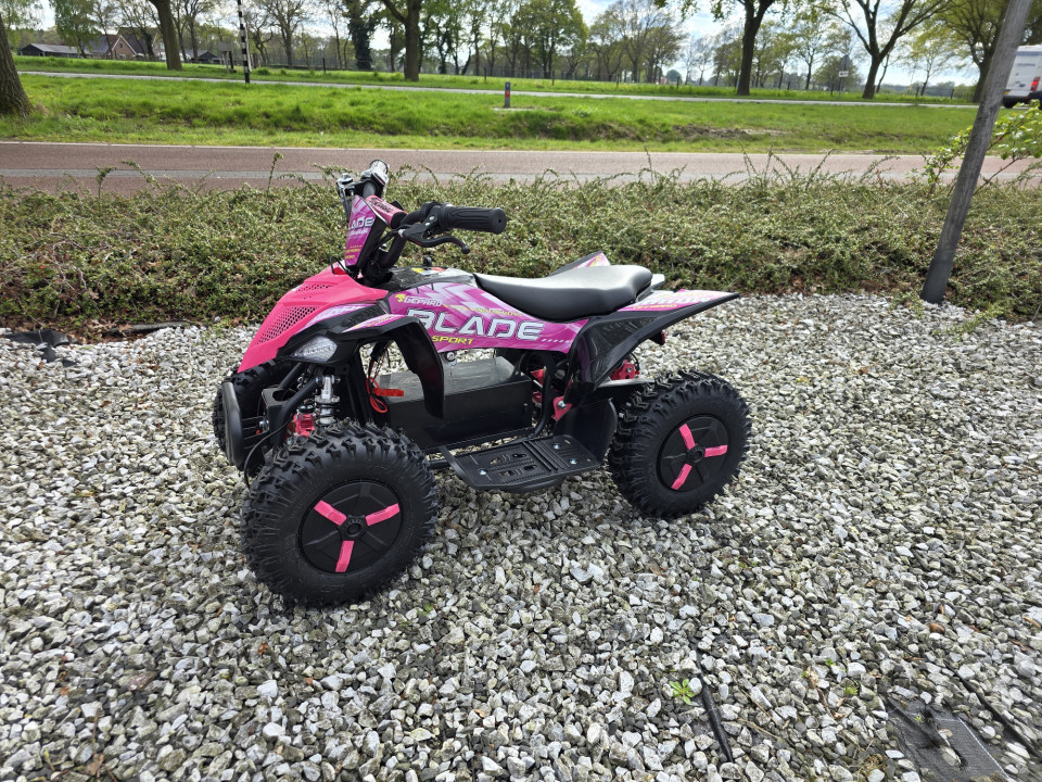 Eco Kinderquad 1000W Gepard Blade offroad profile Pink