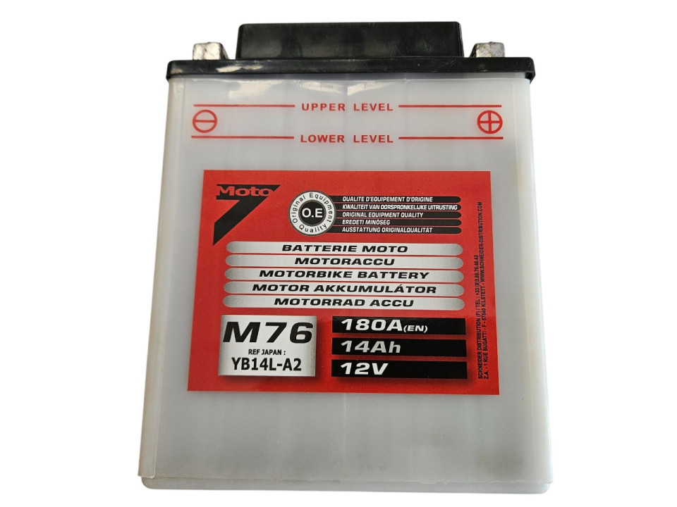 (27A2c) 12Volt / 14 Ah met accuzuur