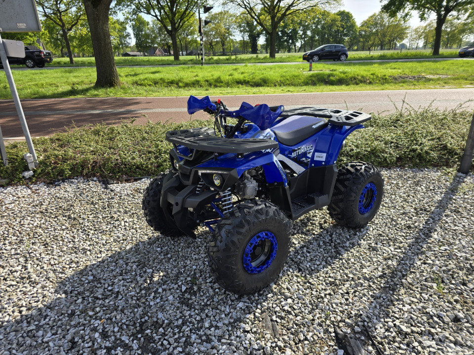 Kinderquad Gepard Rocky DLX 125cc 8 inch Blauw