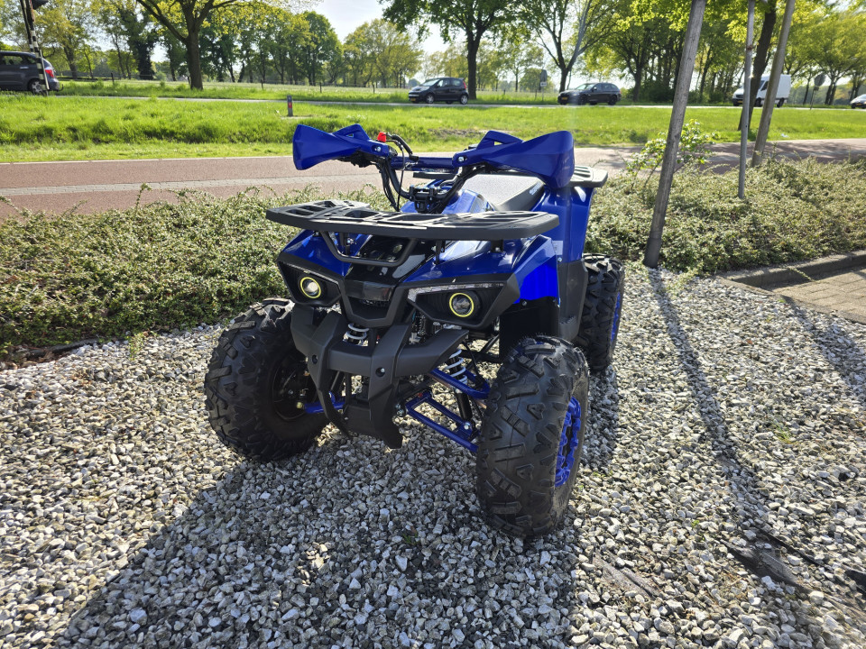 Kinderquad Gepard Rocky DLX 125cc 8 inch Blauw