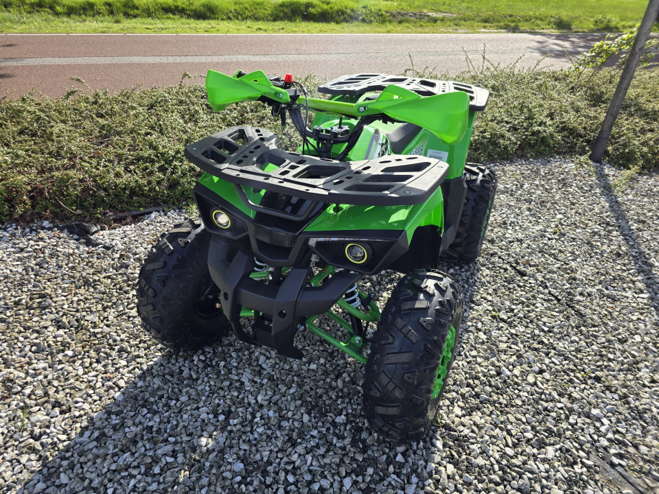 Kinderquad Gepard Rocky DLX 125cc 8 inch Groen
