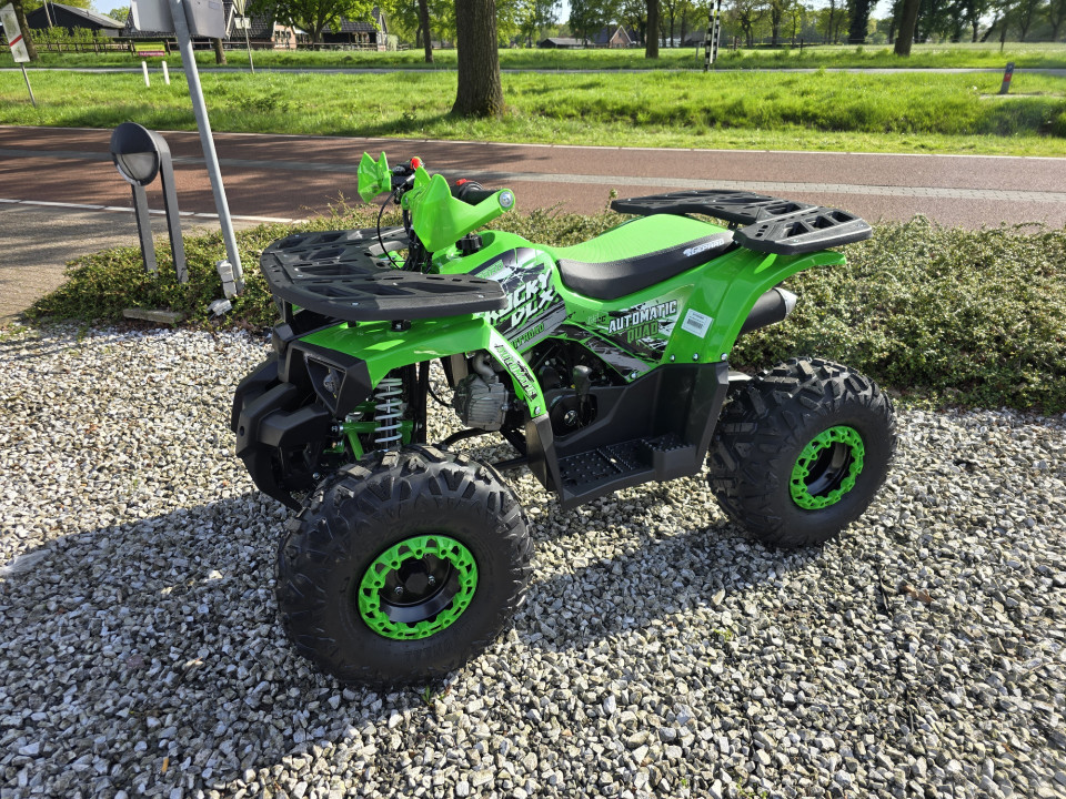 Kinderquad Gepard Rocky DLX 125cc 8 inch Groen