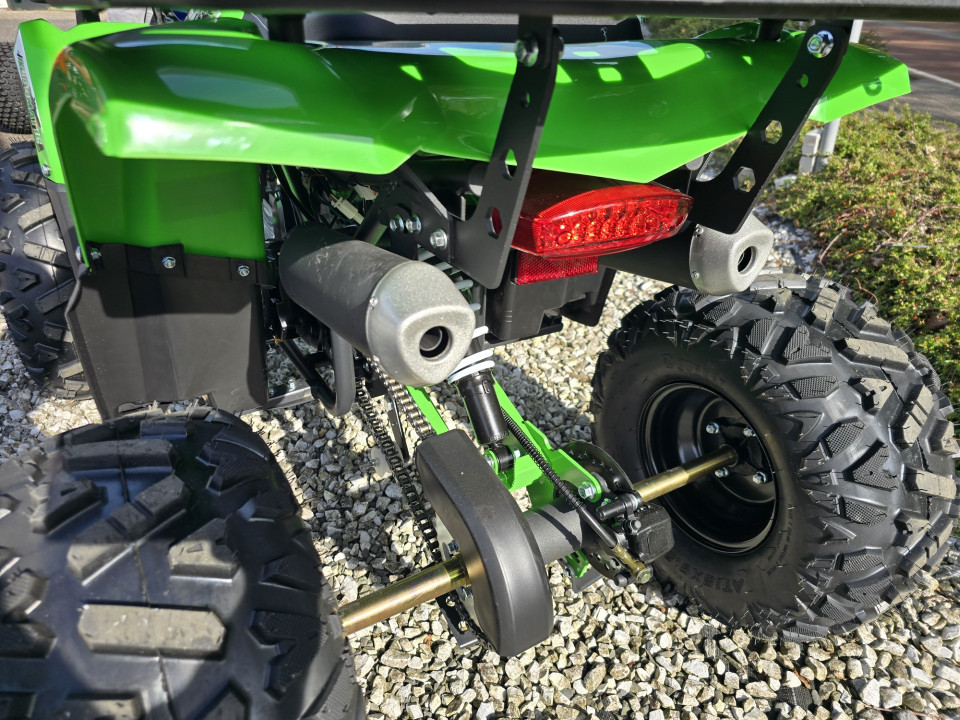 Kinderquad Gepard Rocky DLX 125cc 8 inch Groen