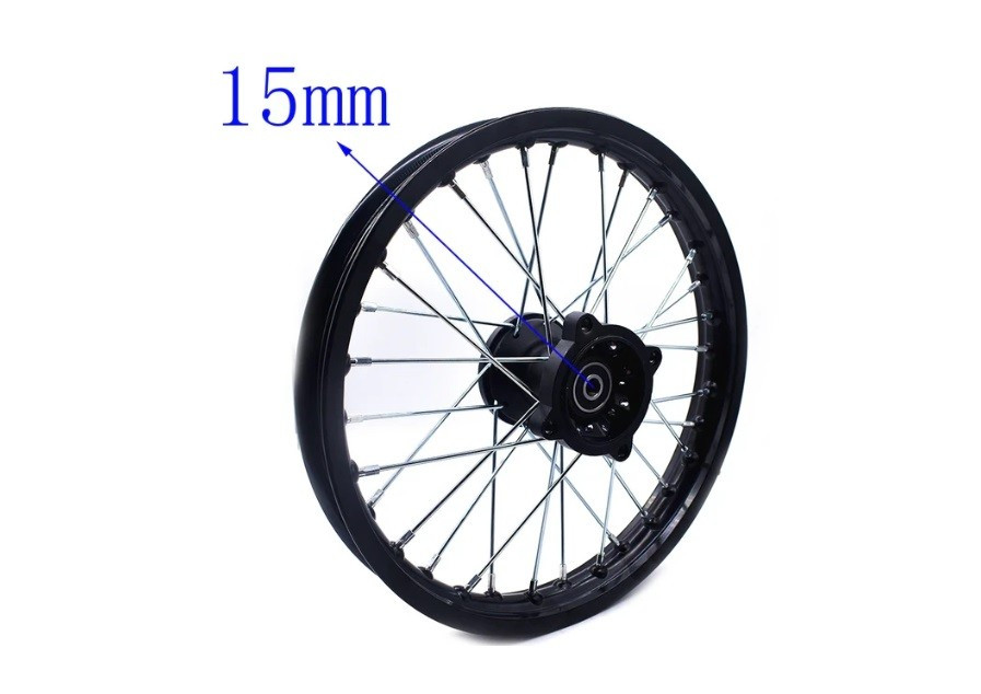 (221A2a) 12 inch voorvelg as 15mm