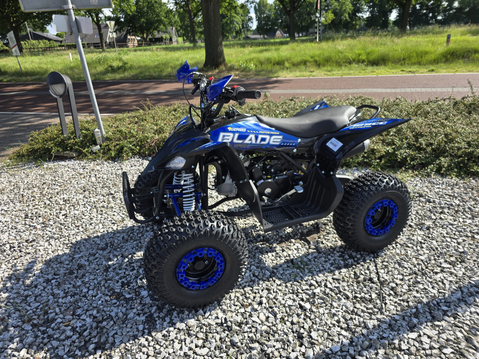 Kinderquad Gepard Blade DLX 125cc 7 inch Blauw