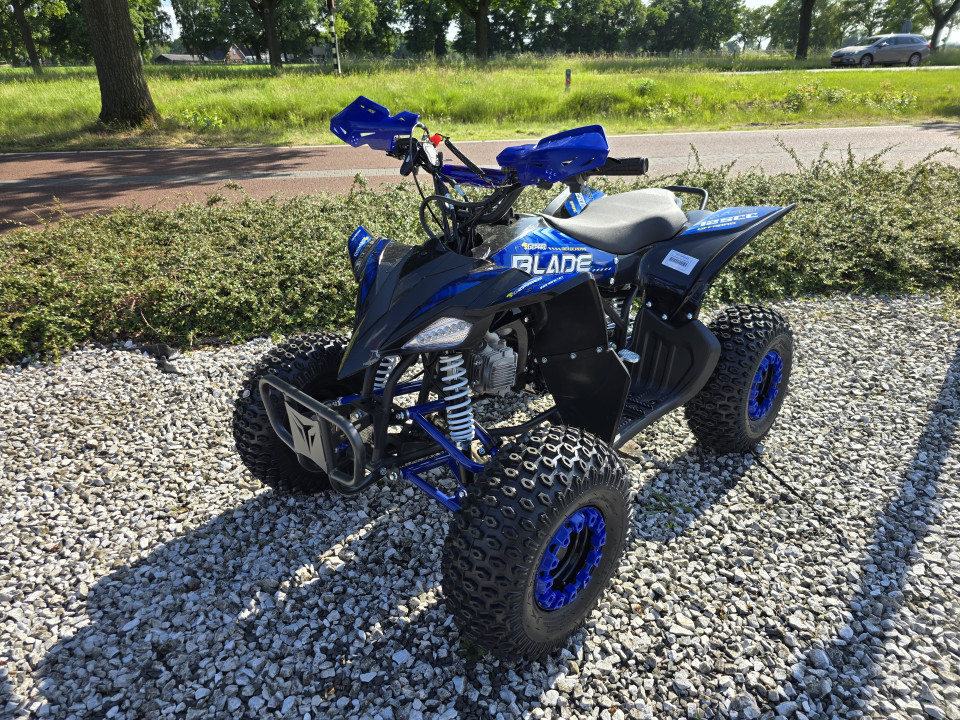 Kinderquad Gepard Blade DLX 125cc 7 inch Blauw