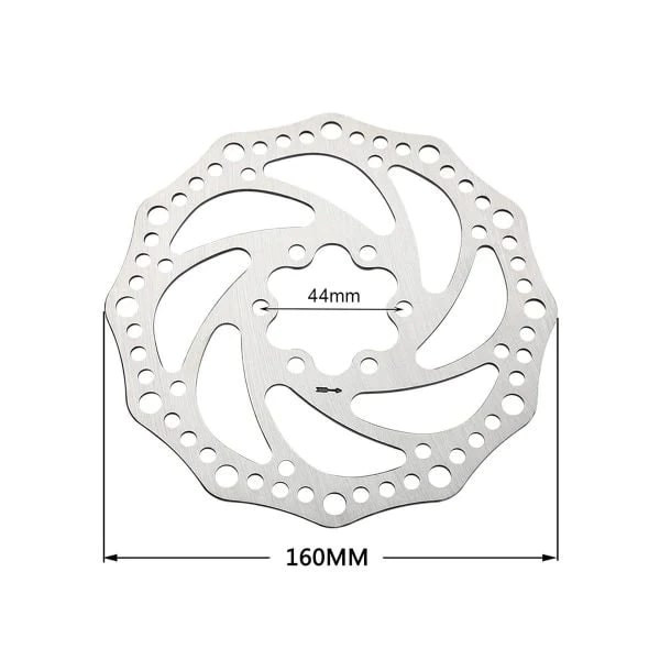 (199C4a) V20 pro fatbike remschijf 