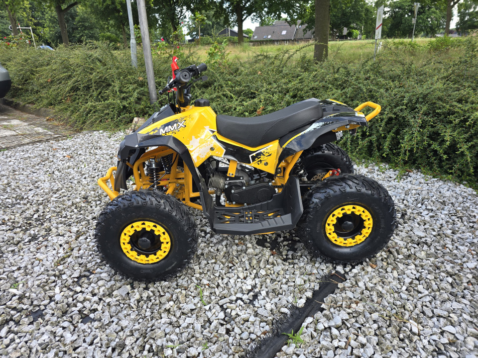 Kinderquad 49cc MMX Iron 6 inch Z-Serie yellow