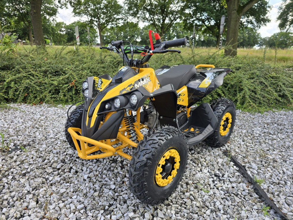 Kinderquad 49cc MMX Iron 6 inch Z-Serie yellow