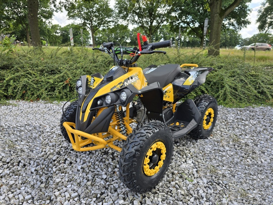 Kinderquad 49cc MMX Iron 6 inch Z-Serie yellow