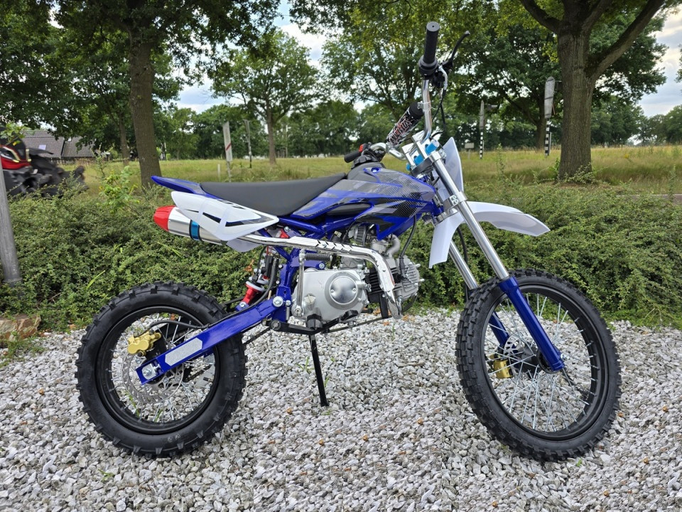 Dirtbike MMX 125cc 4 takt 607-serie Blue