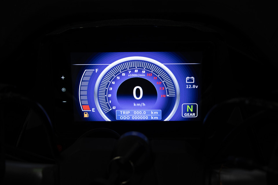 Nitro Tricia quad met kenteken 300cc platin T3B