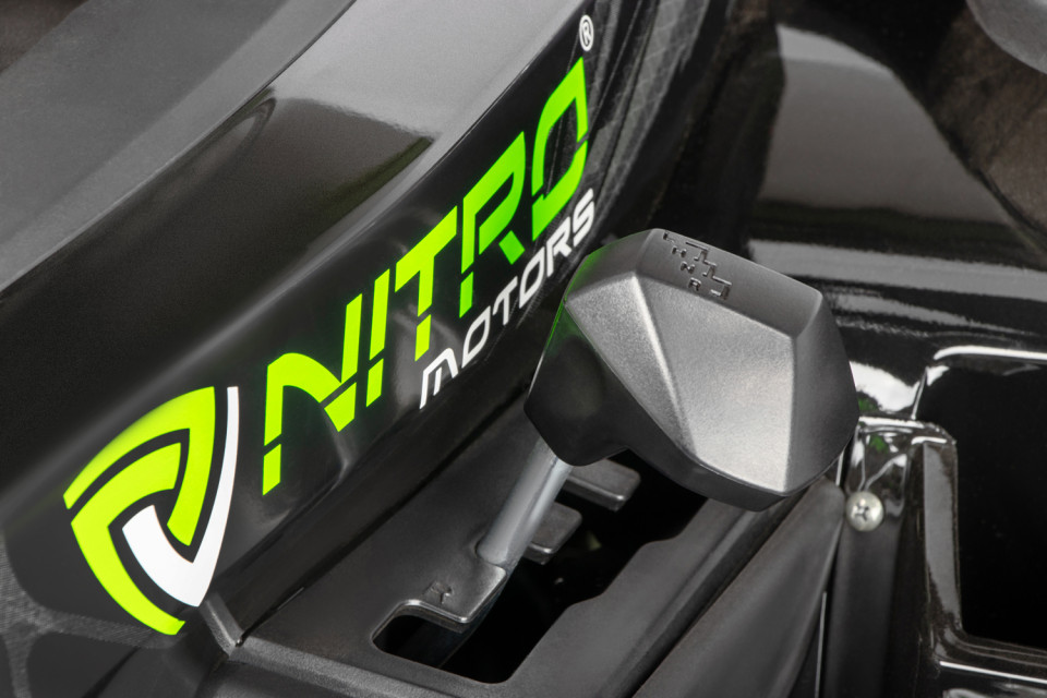 Nitro Tricia quad met kenteken 300cc platin T3B