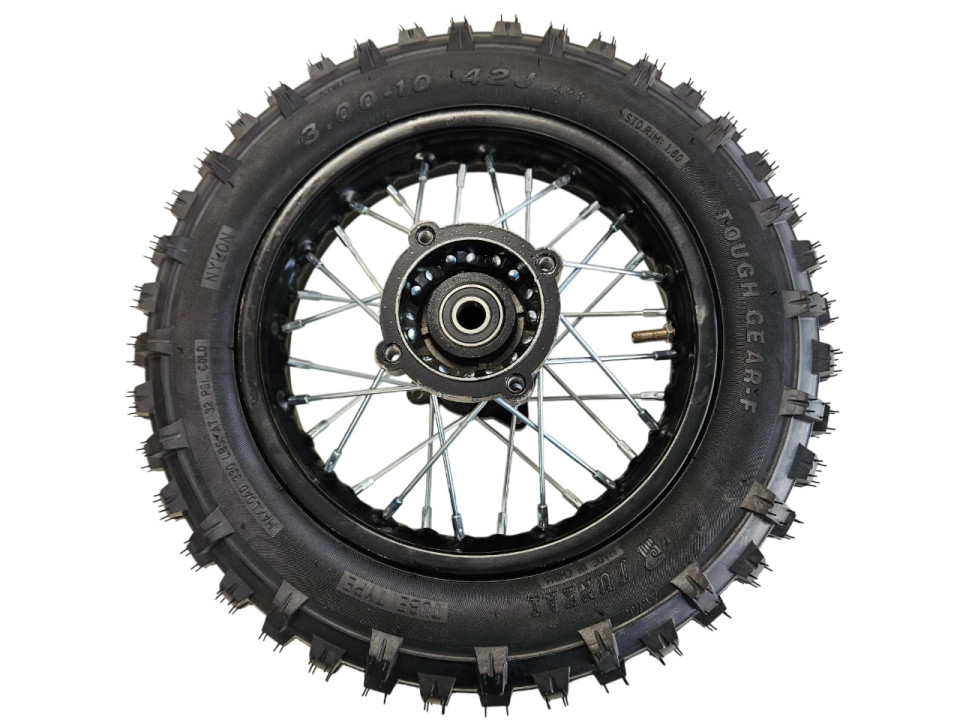 (210D4a) 10 inch velg + band (achter)