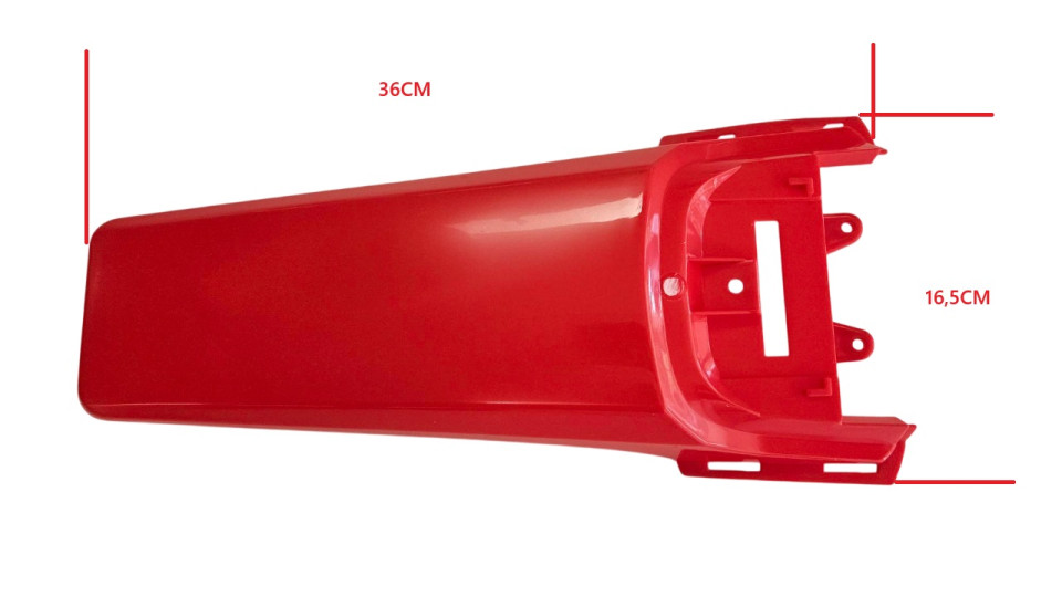 (5F5b) Achterspatbord dirtbike MRR - NXD