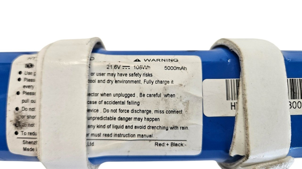 (27G2b) accu 24 volt 5Ah Diky loopfiets