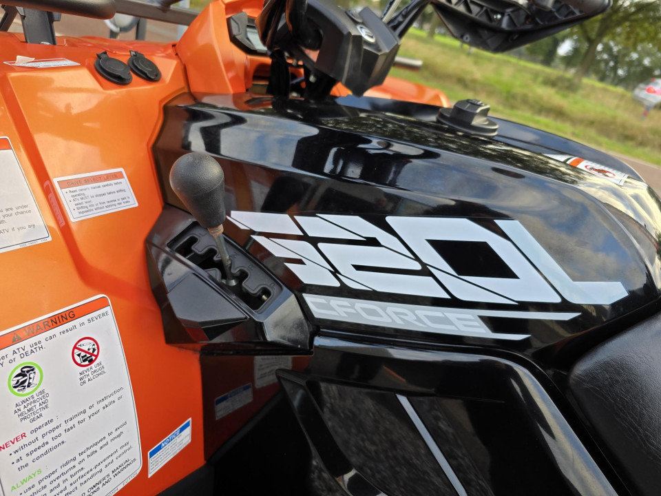 ATV CFMOTO CFORCE 520L 2019 MET KENTEKEN