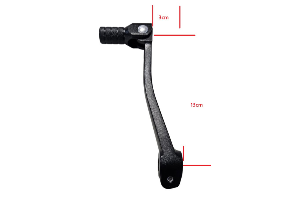 (8i6d) Schakelpedaal klapbaar (lengte 125mm )
