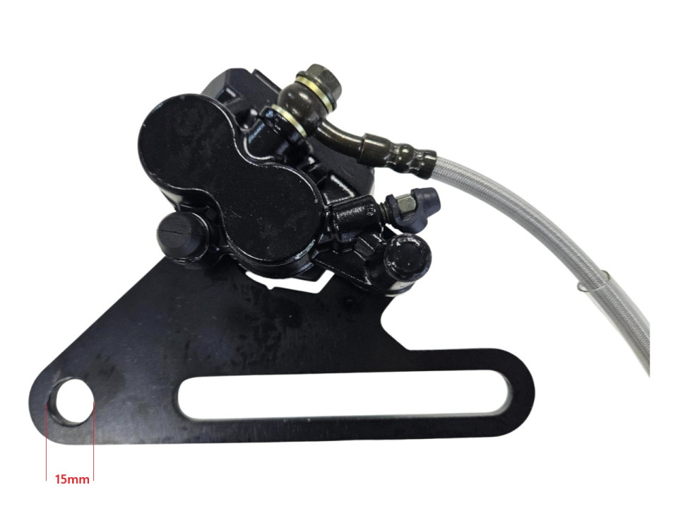 (6D2d) Hydraulische achterrem dirtbike