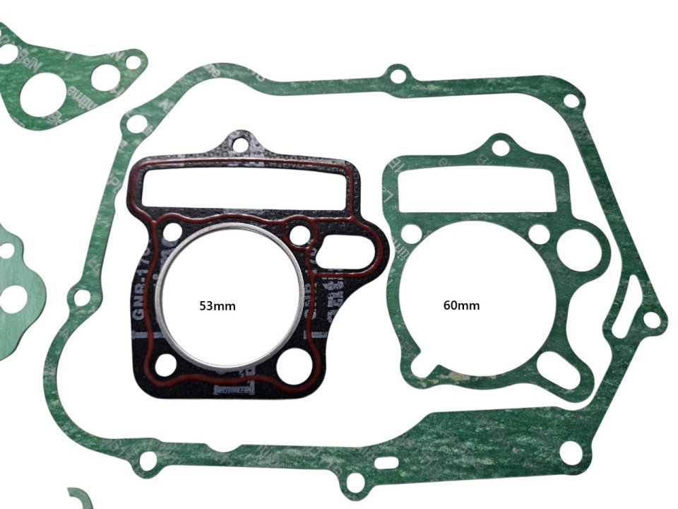 (2A6a) pakkingset 125cc 53mm