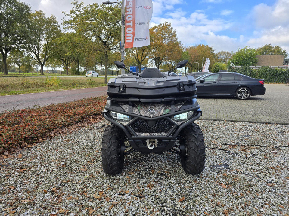 CFMOTO 625L CAMO TOURING 2020 4X4 QUAD MET KENTEKEN (VERKOCHT)