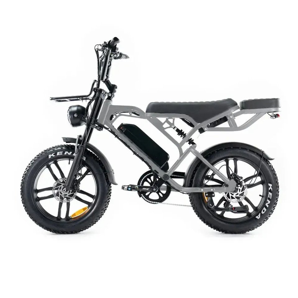 QM V20 PRO Power Cargo - grijs - elektrische fatbike