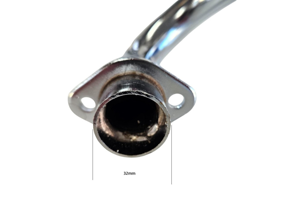 (14C4c) Uitlaatbocht voor de 140cc dirtbike