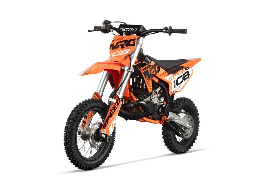 NITRO MOTORS 50cc Mini Kinder Dirtbike NRG50 12/10