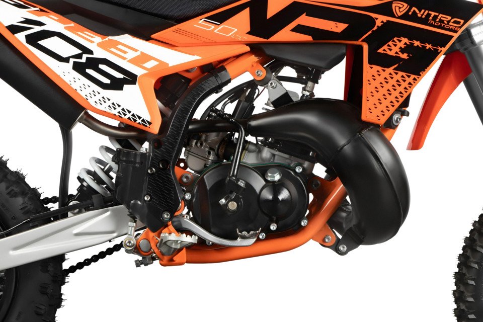 NITRO MOTORS 50cc Mini Kinder Dirtbike NRG50 12/10