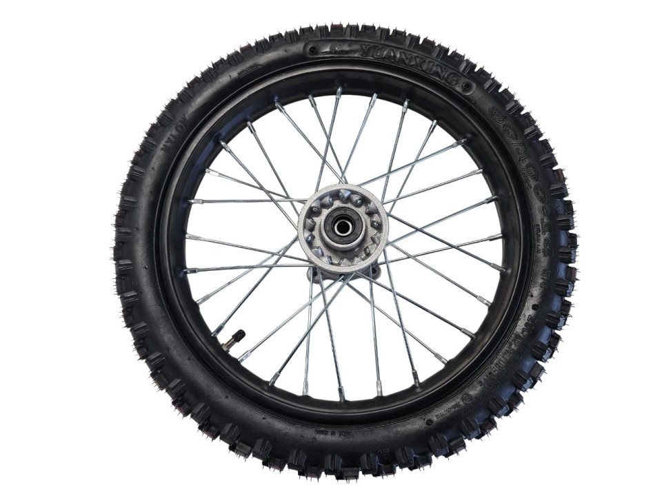 (209A1a) 14 inch velg + band as 12mm (voor)