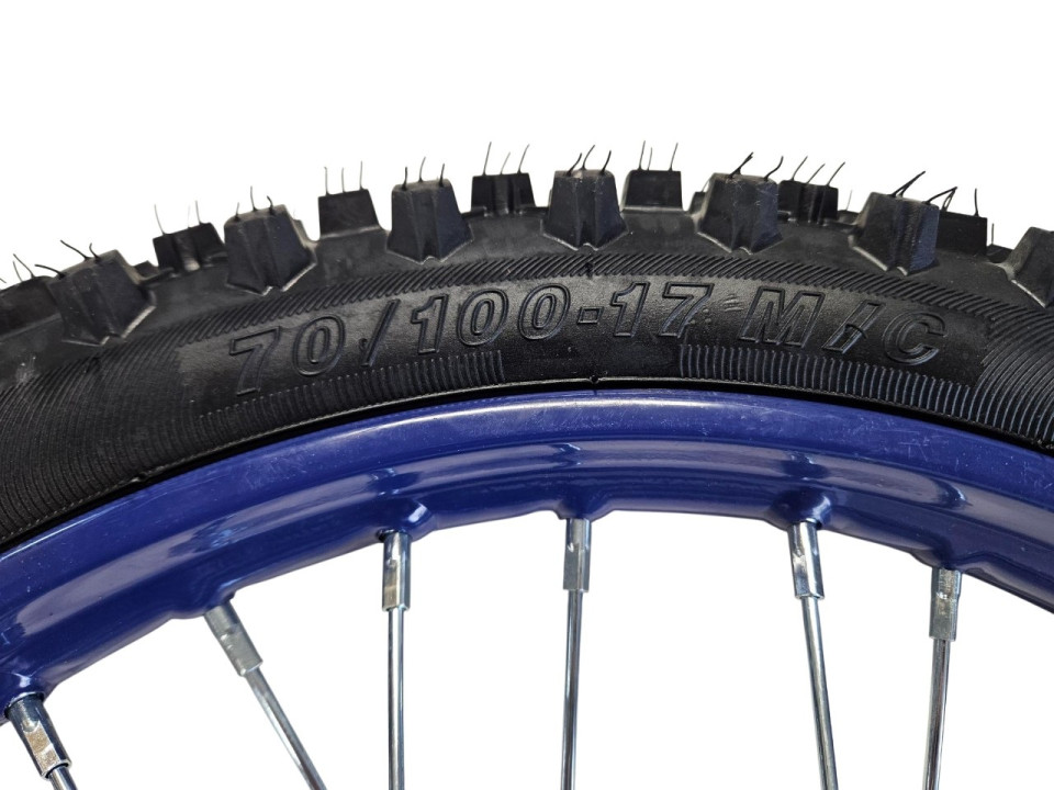 (211B2d) 17 inch velg + band ORION as 15mm (voor)