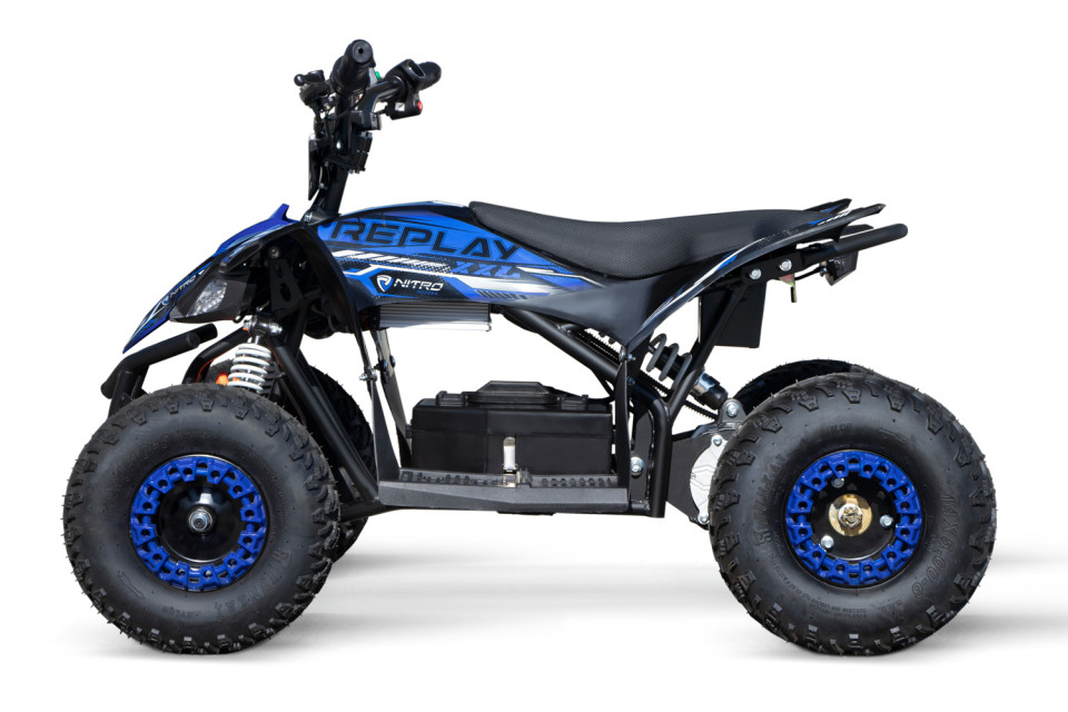 Eco kinderquad Replay 1500w XTREME DLX 6 inch Blauw