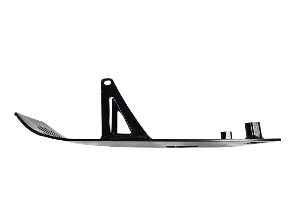 (11L3a) Dirtbike bodemplaat aluminium kleur zwart