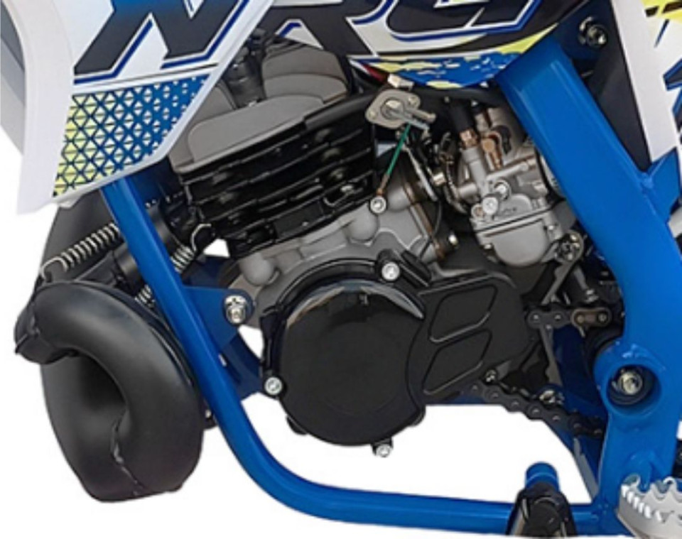 Dirtbike 50cc NRG50 RS 12/10 Blue